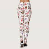 Leggings Motif de salades et douceurs (Dos)