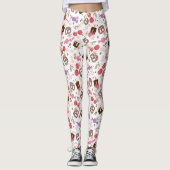 Leggings Motif de salades et douceurs (Devant)