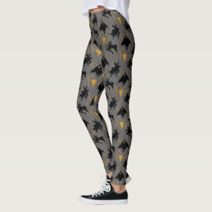 Leggings Motif de silhouette Black Adam Lightning
