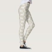 Leggings Motif de silhouettes de teckel (Droite)