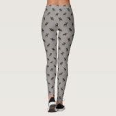 Leggings Motif de silhouettes d'orignaux (Dos)