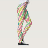 Leggings Motif de skateboard coloré (Droite)