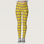 Leggings Motif de softball (Devant)