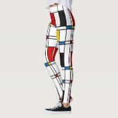Leggings Motif de Stijl (Gauche)