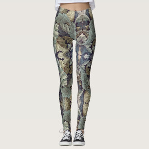 Leggings motif de style rococo branché pour