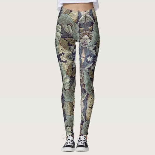 Leggings motif de style rococo branché pour (Devant)