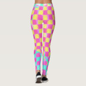 Leggings Motif de tableau de bord Grungy de citronnerie Neo (Dos)