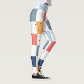 Leggings motif de tableau de contrôle coloré (Droite)