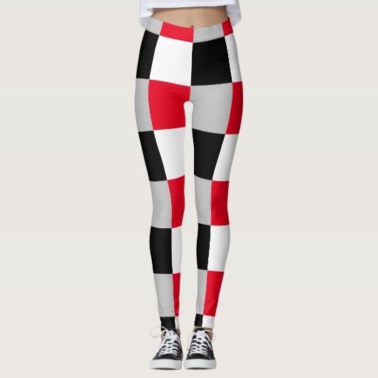 Leggings Motif de tableau de contrôle modifiable (Devant)