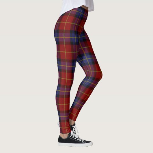 Leggings Motif de tartan (Droite)