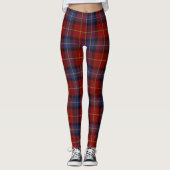 Leggings Motif de tartan (Devant)