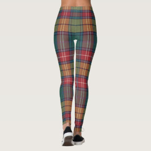 Leggings Motif de Tartan antique de Buchanan