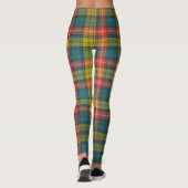 Leggings Motif de Tartan antique de Buchanan (Dos)