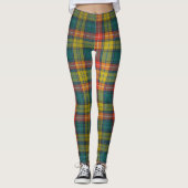 Leggings Motif de Tartan antique de Buchanan (Devant)
