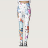 Leggings Motif de Teddy bear (Devant)