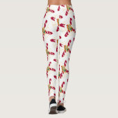 Leggings Motif de texte du drapeau de l'État de Floride (Dos)