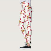 Leggings Motif de texte du drapeau de l'État de Floride (Gauche)
