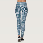 Leggings Motif de textiles tribaux (Dos)