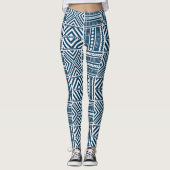 Leggings Motif de textiles tribaux (Devant)