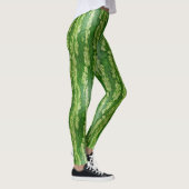 Leggings Motif de texture de peau de pastèque (Droite)