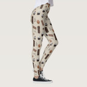 Leggings Motif de thème chocolat (Droite)