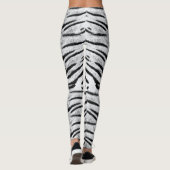 Leggings Motif de tigre blanc (Dos)