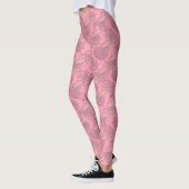 Leggings Motif de tigre de la Jungle rose (Gauche)