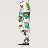 Leggings Motif de tigres (Gauche)