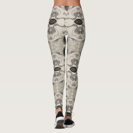 Leggings motif de titre (Dos)