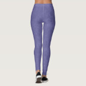 Leggings Motif de tourbillon de surface texturée violette (Dos)