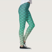 Leggings Motif de trames déroulées (Droite)