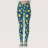 Leggings motif de tranches de citron (Devant)