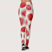 Leggings Motif de tranches de pastèque (Dos)