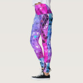 Leggings Motif de triangle Robot Ball Jester Robot (Gauche)
