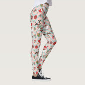 Leggings Motif de vacances Disco Père Noël et Reindeer (Droite)