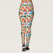 Leggings Motif de vacances Tropical Summer Beach (Dos)