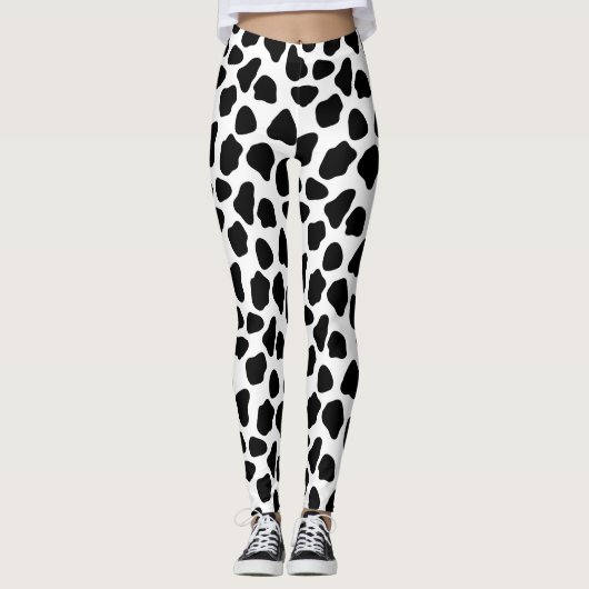 Leggings Motif de vache (Devant)