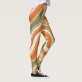 Leggings Motif de vague magique (Droite)