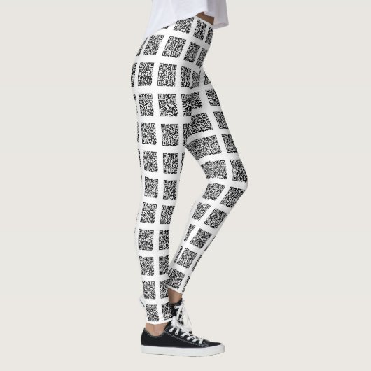 Leggings Motif de vérification du code QR (Droite)