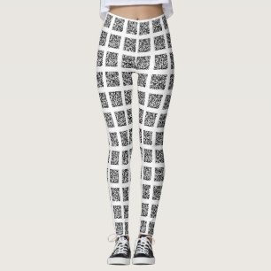 Leggings Motif de vérification du code QR