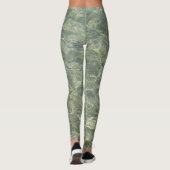 Leggings Motif d'eau gris (Dos)