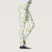 Leggings Motif debout Cactus mignon 2 (Droite)