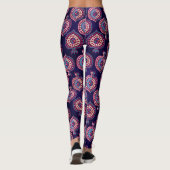 Leggings Motif décoratif de grenade (Dos)