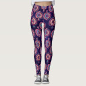 Leggings Motif décoratif de grenade (Devant)