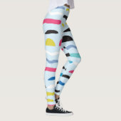 Leggings Motif décoratif géométrique Abstrait sans couture. (Droite)
