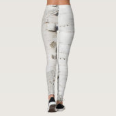 Leggings Motif d'écorce de bouleau (Dos)