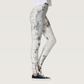 Leggings Motif d'écorce de bouleau (Droite)