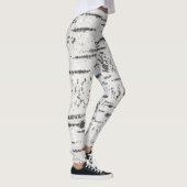 Leggings Motif d'écorce de bouleau (Droite)