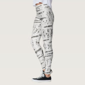 Leggings Motif d'écorce de bouleau (Gauche)