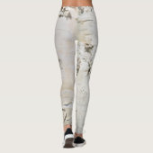 Leggings Motif d'écorce de bouleau (Dos)